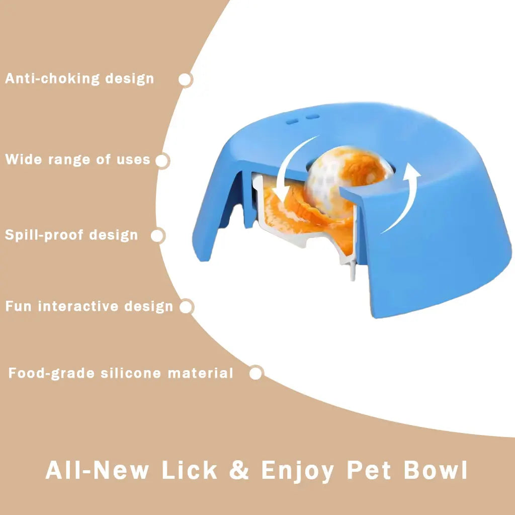 Slow Feeder Dog Bowl